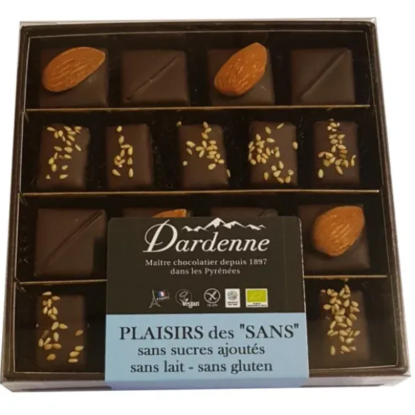 Bouchées chocolat noir plaisir des sans 170g