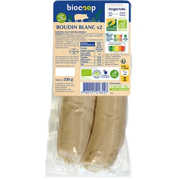 Boudin blanc (2) 220g