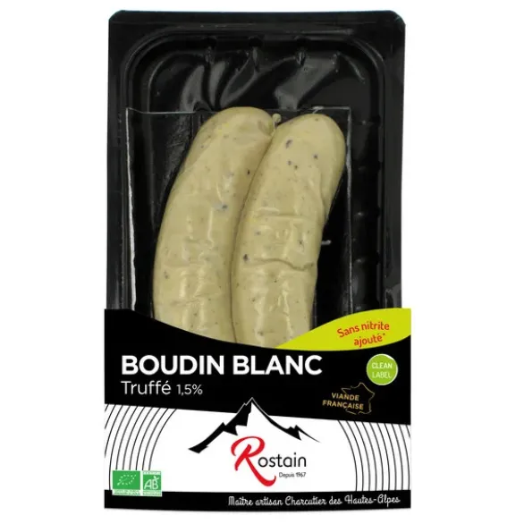 Boudin blanc truffes 2% (2) 200g