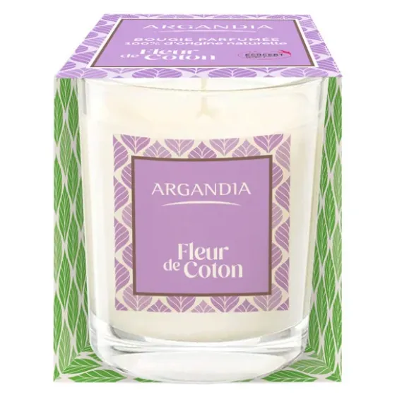 Bougie fleur de coton 75g