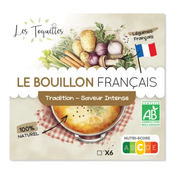 Bouillon français tradition cube 60g