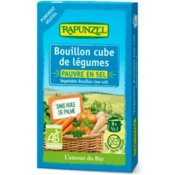 Bouillon légumes cube hyposodé (8) 68g