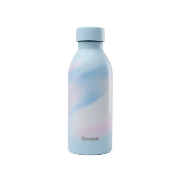 Bouteilleiso inox Aura bleu past 500ml