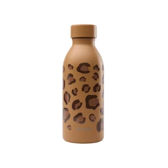 Bouteilleiso inox Léopard camel 500ml