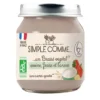 Brassé végétal avoine fraise banane pot 125g