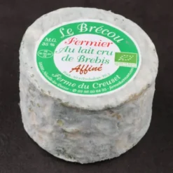 Brécou 1/2 sec au lait cru fermier 35%MG 105g