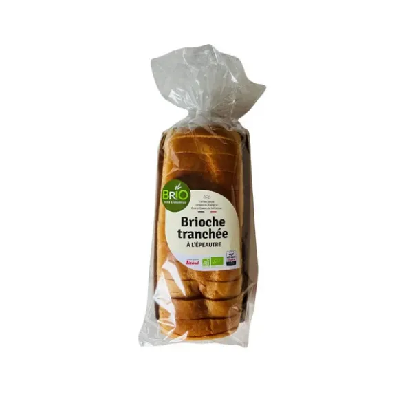 Brioche épeautre vendéenne tranchée 400g
