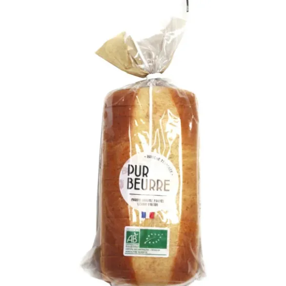 Brioche tranchée pur beurre 400g