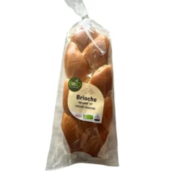Brioche tressée beurre et crème fraiche 600g