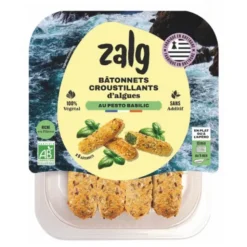 Bâtonnets croustillants algues pesto 130g