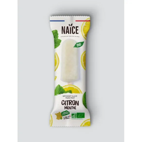 Bâtonnet sorbet citron menthe fraiche 65g