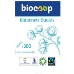 Bâtonnets ouatés coton