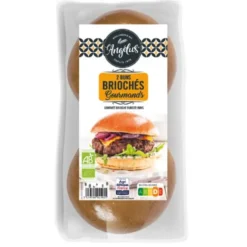 Buns briochés gourmands (2) 150g