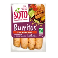 Burritos rouleaux mexicains 190g
