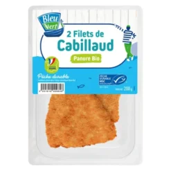 Cabillaud filet pané (2) 200g