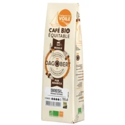 Café moulu Brésil transporté à la voile 250g