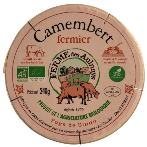 Camembert fermier 25%MG 240g