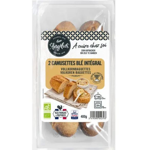 Camusettes (2) blé intégral 400g
