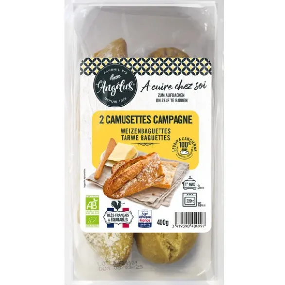 Camusettes campagne précuite (2) 400g