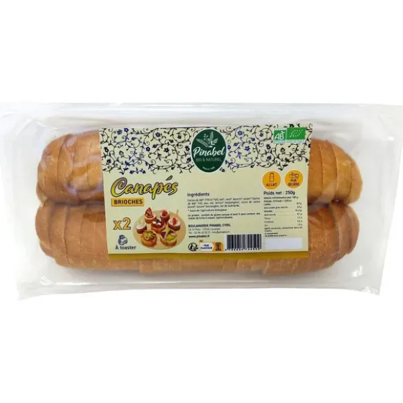 Canapés briochés rond 250g
