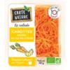 Carottes râpées au jus de citron