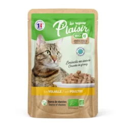 Chat Pochon émincé volaille en sauce 100g