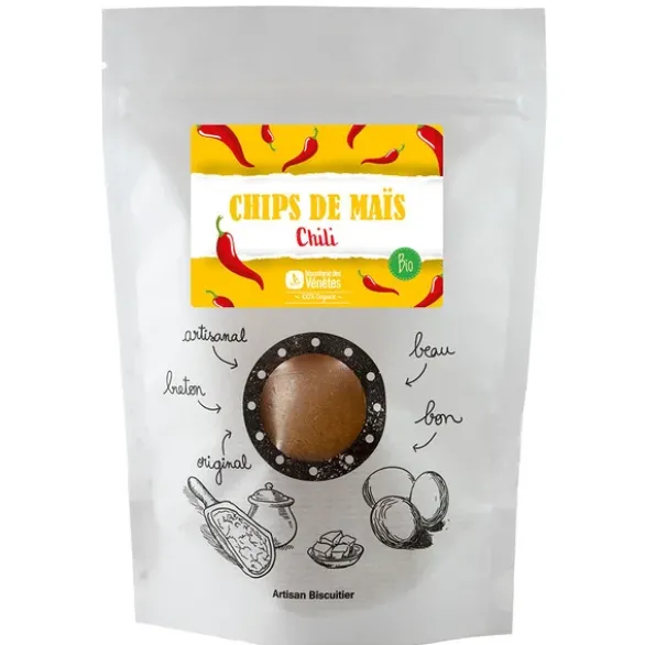 Chips de maïs chili 100g