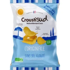 Chips pdt natures sans sel 100g