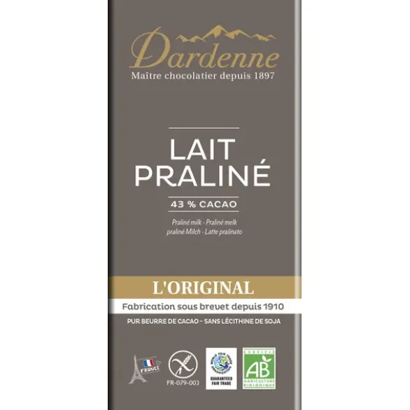 Chocolat au lait praliné L'Original