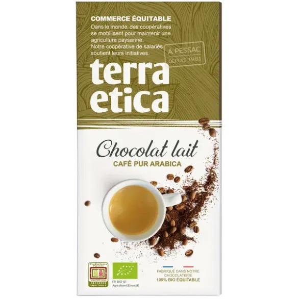 Chocolat lait café 47% 100g