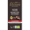 Chocolat noir aux noisettes entières 62% 120g