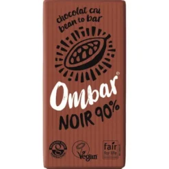 Chocolat noir cru 90% 35g