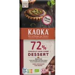 Chocolat noir dessert corsé 72% 200g