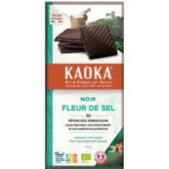 Chocolat noir fleur de sel 70% 100g