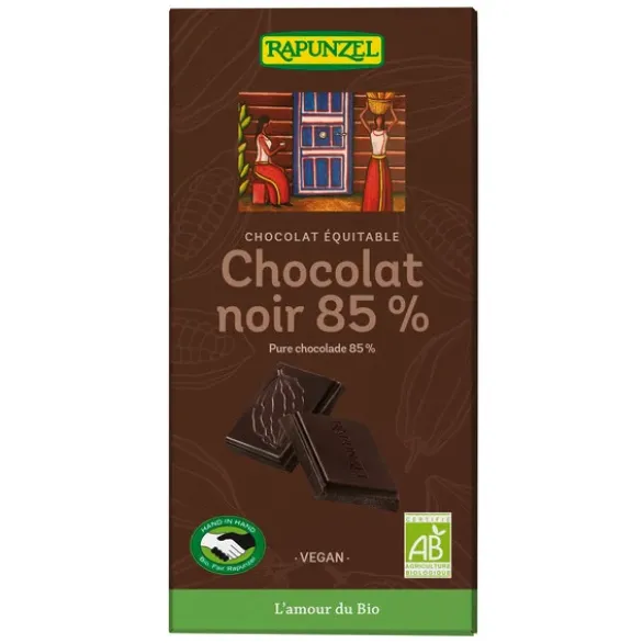 Chocolat noir 85 % 80g
