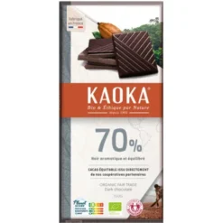 Chocolat noir 70% 100g