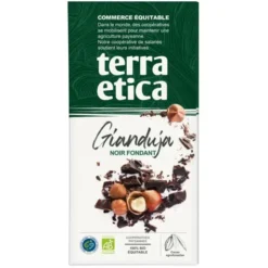 Chocolat noir gianduja 100g