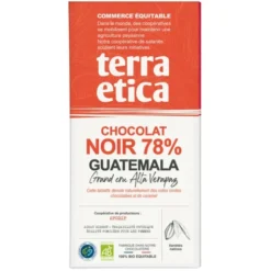 Chocolat noir Guatemala 78% 100g
