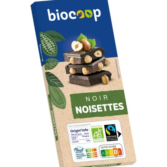 Chocolat noir noisette 70% 180g