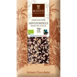 Chocolat noir-noisettes 73% 100g