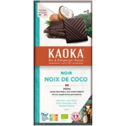 Chocolat noir noix de coco 58% 100g