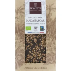 Chocolat noir sarrasin Madagascar 70% 100g