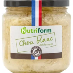 Chou blanc lactofermenté 340g net égoutté