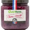 Chou rouge lactofermenté 300g net égoutté