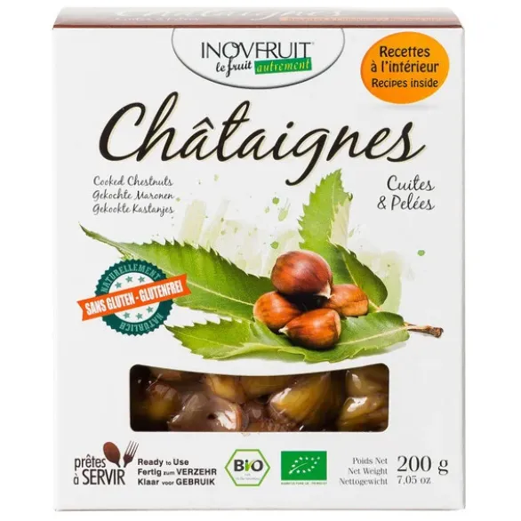 Châtaignes cuites pelées 200g