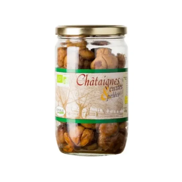 Châtaignes cuites pelées 420g