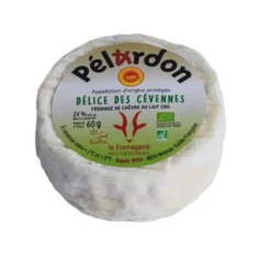Chèvre Pélardon AOP au lait cru 24% MG 60g