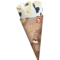 Cône crème glacée chocolat noisette 90g