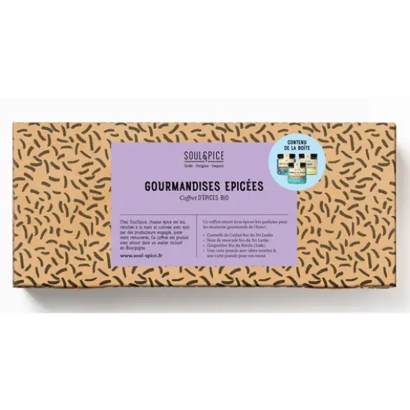 Coffret d'épices Gourmandises Epicées 125g