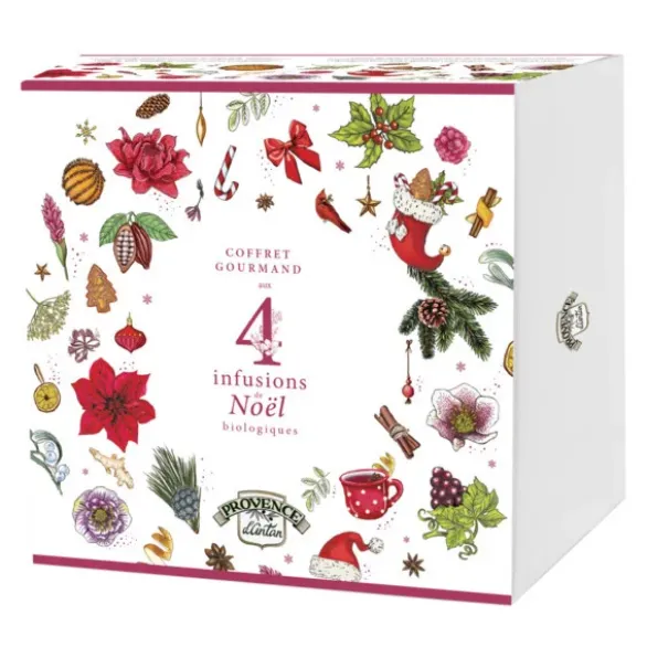 Coffret 4 infusions de Noël